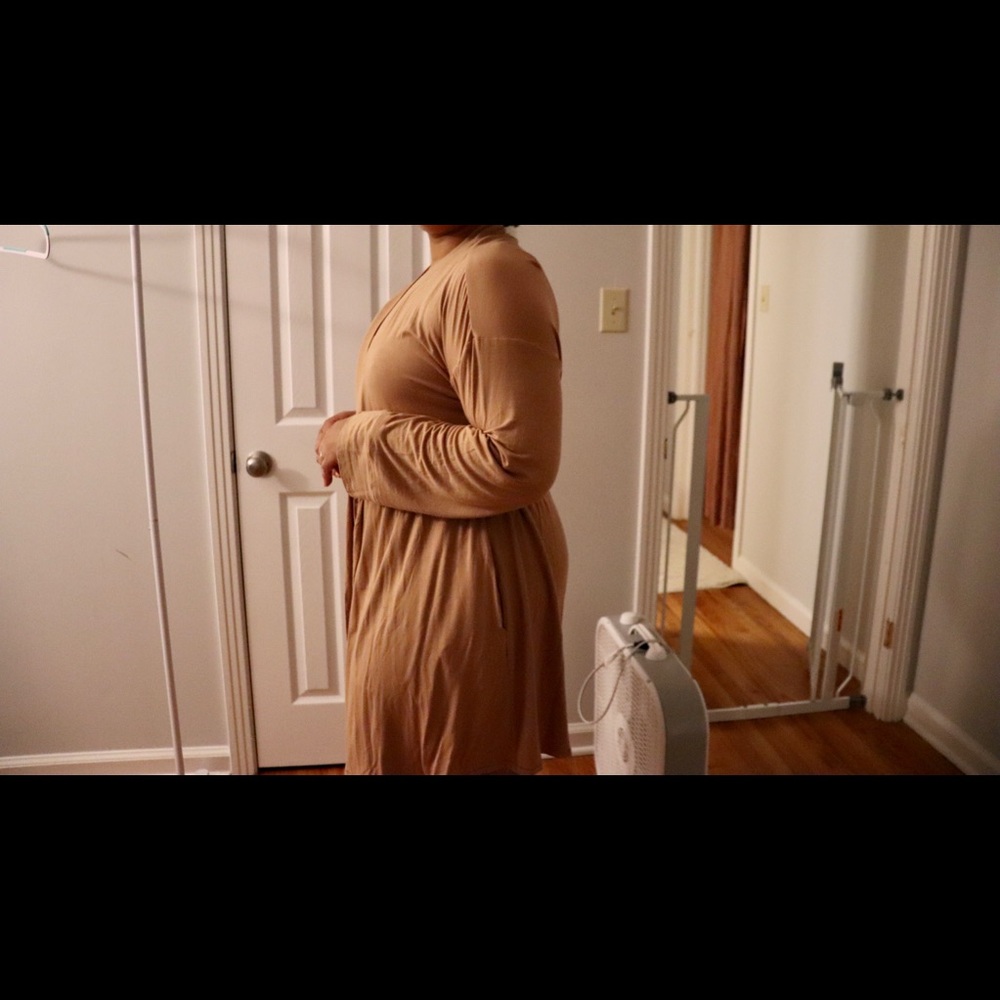 Skims XL Sleep Robe (Ochre)